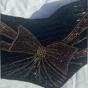 Vintage La Regal Beaded Waist Belt